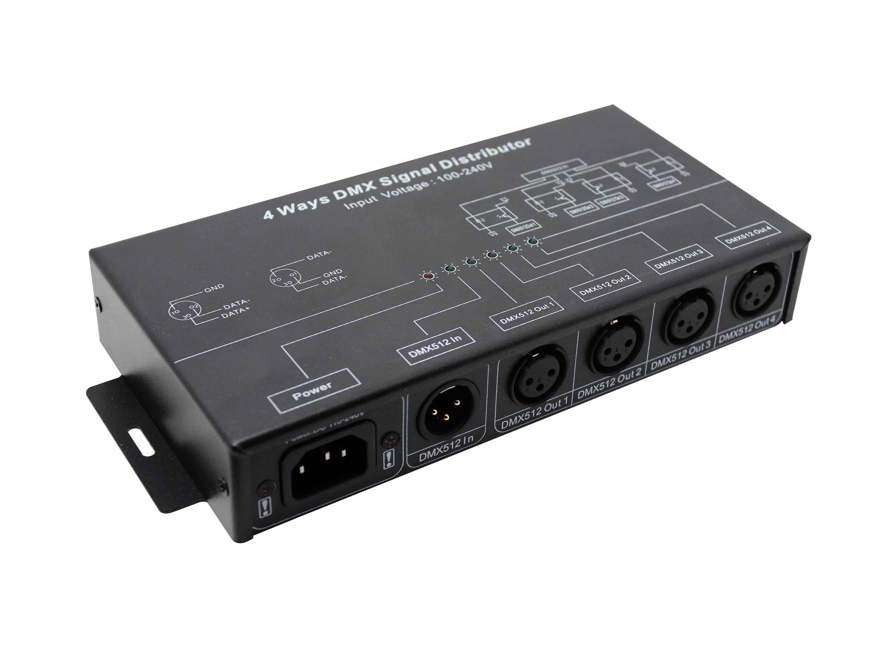 1/4/8 channels Optional DMX Signal Distributor,Used For Amplifying DMX512 Digital Lighting Control Signal,improve whole digital lighting control system 1/4/8 channels Optional DMX Signal Distributor,Used For Amplifying DMX512 Digital Lighting Control Signal,improve whole digital lighting control system